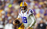 LSU QB Garrett Nussmeier (Photo: © SCOTT CLAUSE / USATODAY Network / USA TODAY NETWORK via Imagn Images)
